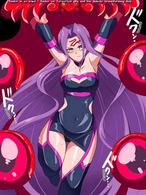 Rider-san wa Eroi + Rider VS HENTAI Onii-san Ma no Henkei Chinpo | Raider is so lewd + Raider vs Perverted guy and his diabolic transforming dick