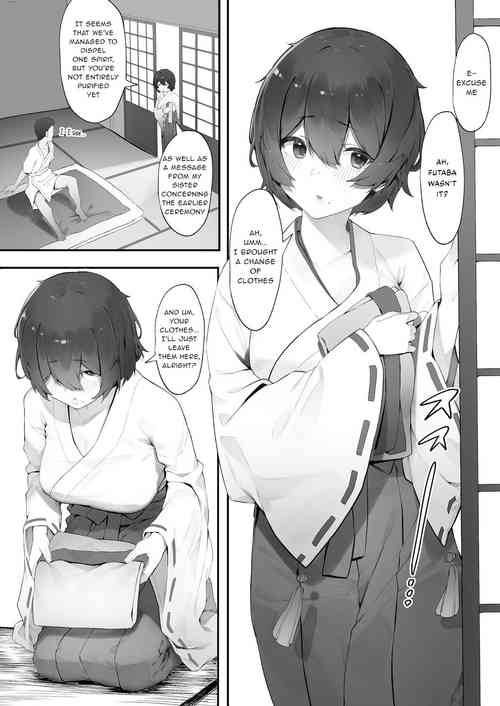 Shinrei Spot ni Ittara Yabbai no ga Tsuita node Nekosogi Suidashite Morau Zoku [Chuuhen] | Uprooting evil spirits at a shrine / Part2