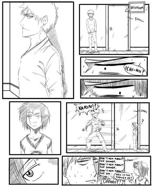 Shower Trouble[][bleach)