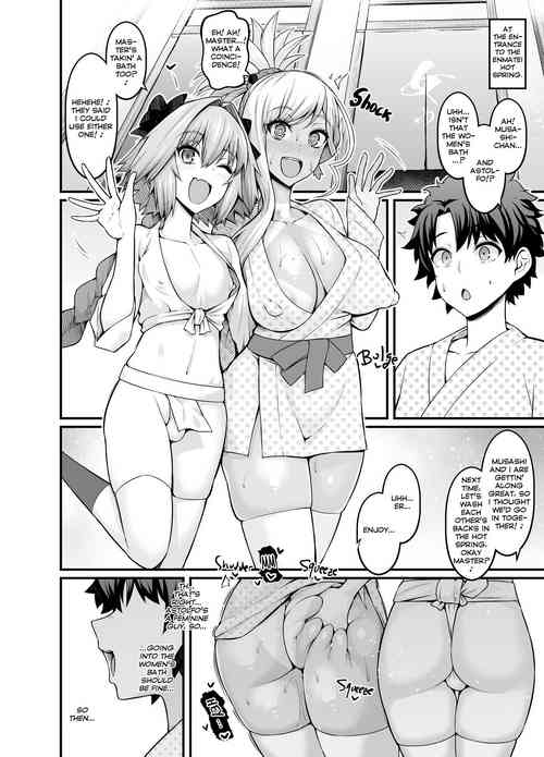Musashi-chan, Astolfo to Onnayu e Iku