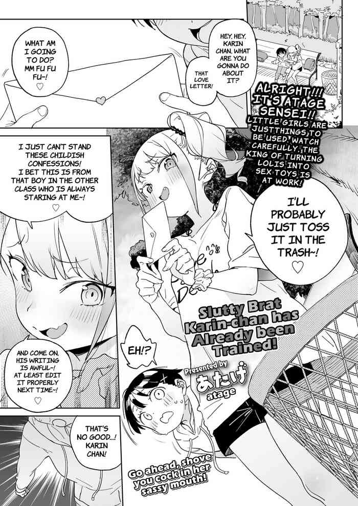 Mesugaki Karin-chan wa Choukyouzumi | Slutty Brat Karin-chan has Already been Trained!