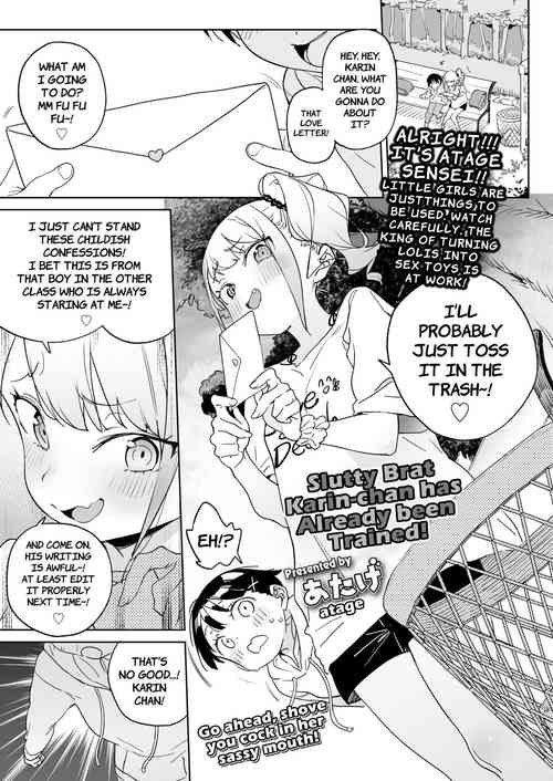 Mesugaki Karin-chan wa Choukyouzumi | Slutty Brat Karin-chan has Already been Trained!