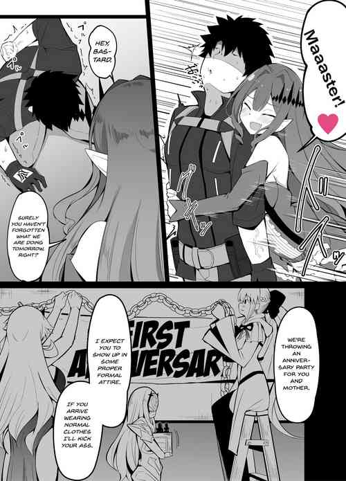 Master no Furete wa Ikenai Bubun o Ijitte shimau Baobhan Sith | Baobhan Sith meddles with her master's privacy