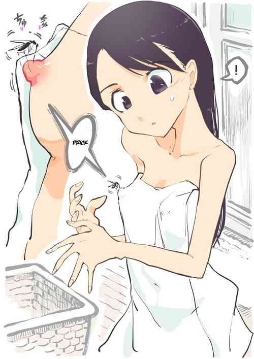Datsuisho de Ka ni Sasare...... | Beware the Ecchi Mosquito! In the changing room