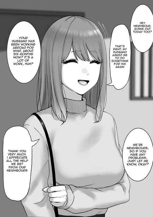 Otto ga Kaigai Shucchouchuu no Hitozuma | A Wife Whose Husband is on a Business Trip Abroad