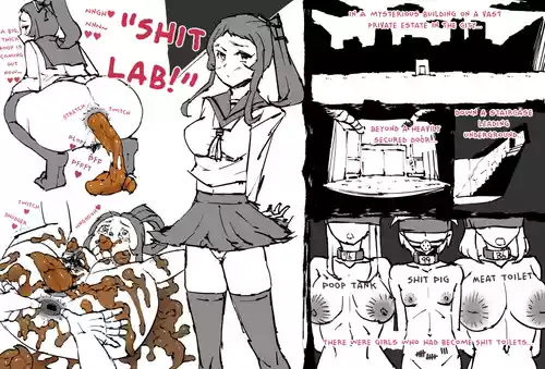 Gluttonous Scat Squishing Sisters - Idea Notebook - "Shit Lab!"
