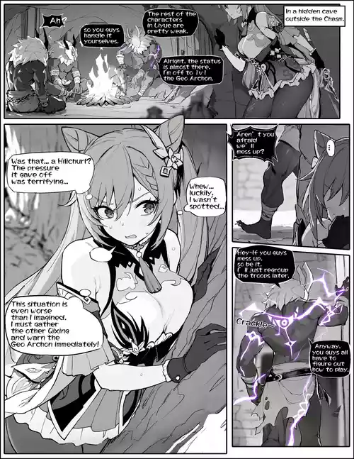 Sennyuu Shippai! Haramase Senyouki ni Sareta Keqing | Infiltration Failed! Keqing become a Sex Slave!