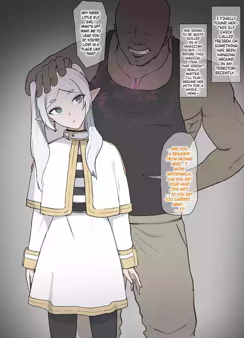 Frieren mahō dōgu de shihai sare kairaku ochi