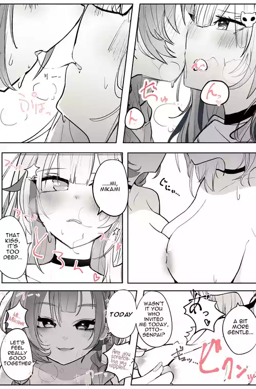 Reject Shozoku no dtto-san to Mikami Kon-san, Yuri Ecchi Manga Part 1-4