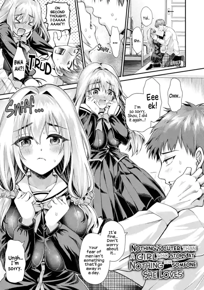 Sukina hito no tame ni ganbaru onna no ko wa kawaii | There's nothing cuter than a girl who stops at nothing for someone she loves