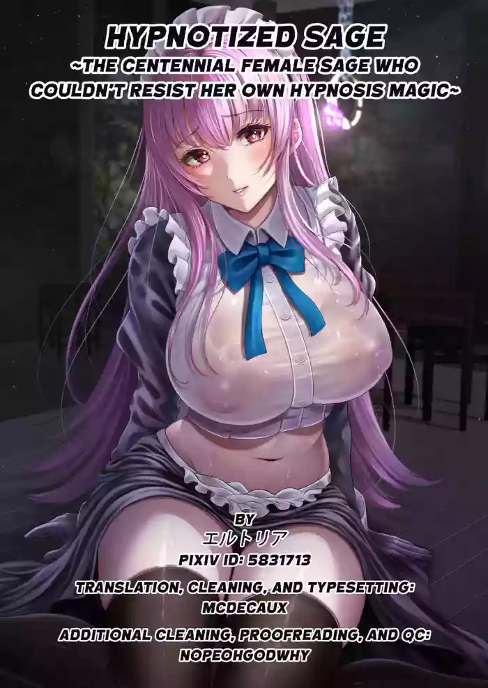 Hypnotized Sage ~The centennial female sage who couldn’t resist her own hypnosis magic~