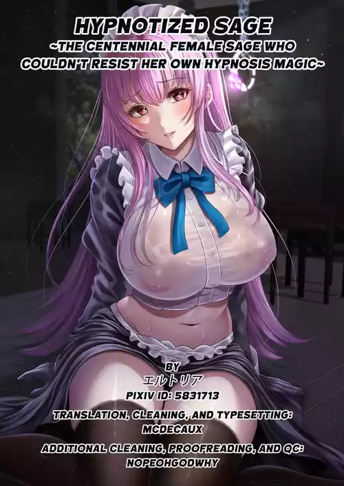 Hypnotized Sage ~The centennial female sage who couldn’t resist her own hypnosis magic~