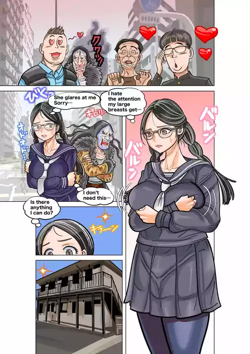 Jimi na Kyonyuu Jogakusei to Kyonyuu-suki Oji-san no Karada Irekawari