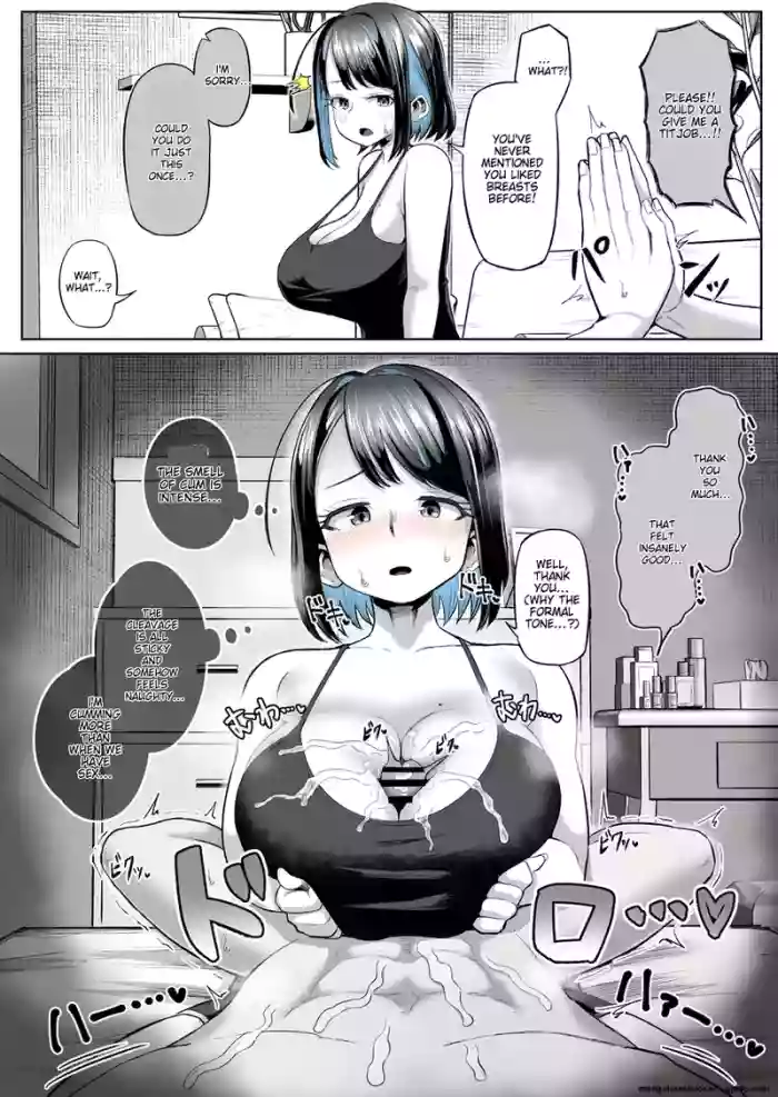 This is the story of how she came to love titjobs!