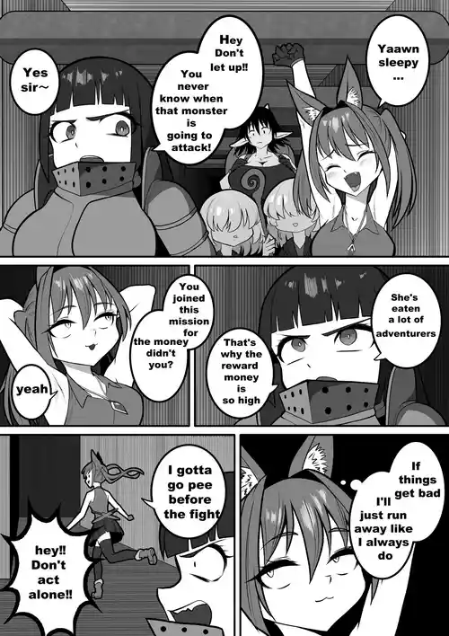 カイガ【kaiga】 - Lamia VORE comic (8p) ENG ver