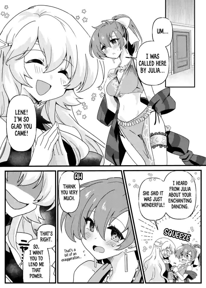 A Manga About Resplendent Deirdre Dyeing Lene