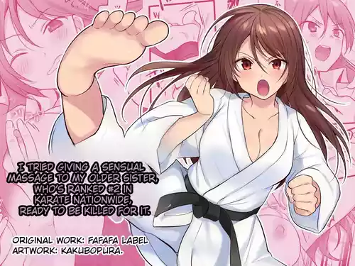 I Tried Giving a Sensual Massage to My Older Sister, Who’s Ranked #2 Nationwide in Karate - Ready to Be Killed for It.
