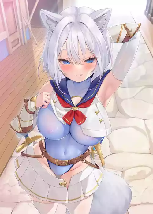 Hakurou Kenshi Hati-chan no Ecchi na Bouken no Sho | White Wolf Swordswoman's Erotic Adventure