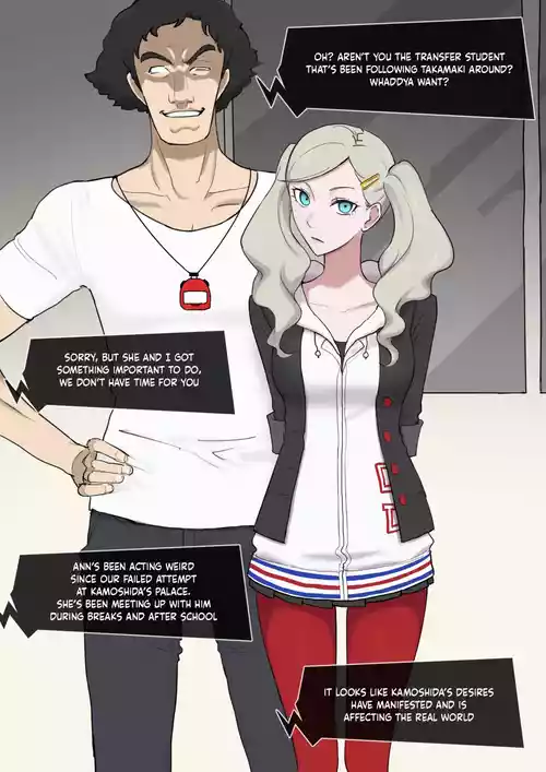 Persona 5 Ann x Kamoshida