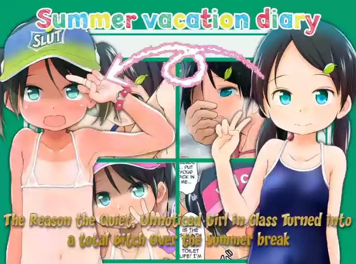 Natsuyasumi Nikkichou ~Class de Otonashikute Medatanakatta Anoko ga Natsuyasumi no Aida ni Chou Bitch ni Natteita Riyuu~ | Summer Vacation Diary: The Reason the Quiet, Unnoticed Girl in Class Turned into a total Bitch Over the Summer Break