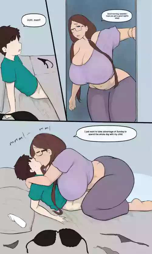 Mom son
