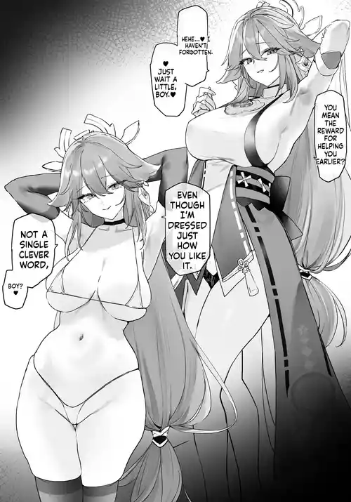 Flirting with Yae Miko