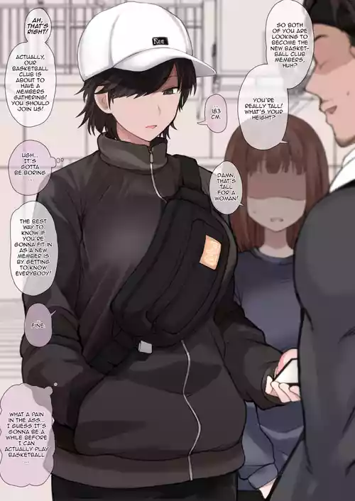Twitter ni Up Shita Boyish Koushinchou Sports Joshi no E no NTR Shiten | Uploaded in Twitter, NTR POV drawing of a Tall and Tomboy Sporty girl
