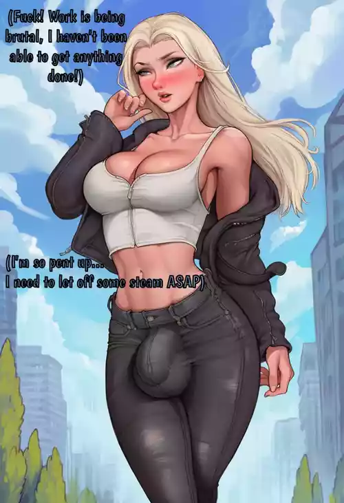 Futa x Femboy Blowing off steam