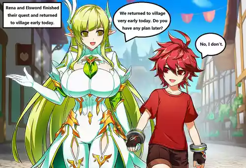 Q DaB & Elsword [AI generated}
