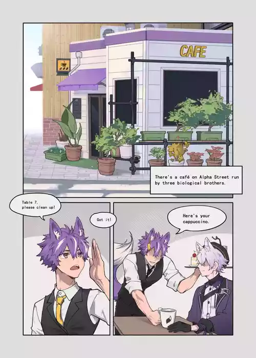 "Three Purple Fox Brothers"