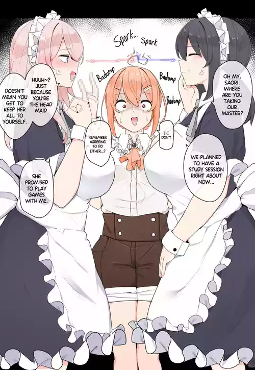 Maids Fighting Over Their Master