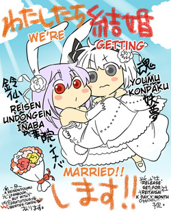 What the hell are you drawing!! Youmu x Reisen