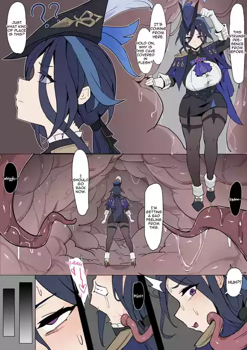 Clorinde Corrupted by Tentacles