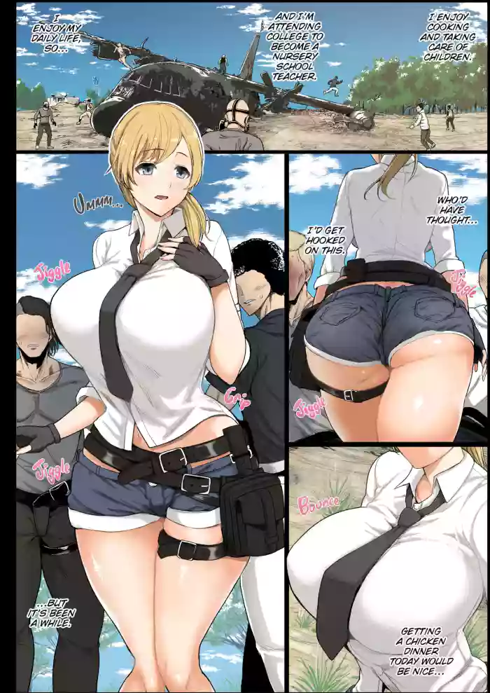 Geneki Joshidaisei to, Iyarashii Donkatsu | College Girl Wins a Lewd Chicken Dinner