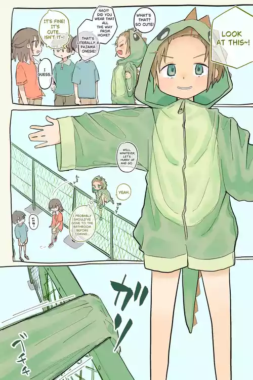 The costume got caught