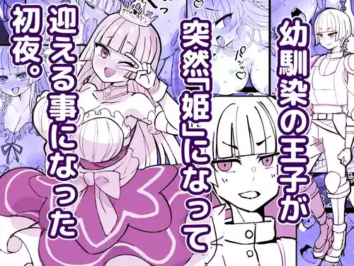 Osananajimi no Ouji ga Totsuzen  Hime  ni natte Mukaeru Koto ni natta Shoya / My Childhood Friend Who's a Prince Turned Into A Princess And It's Our First Night After We Got Married