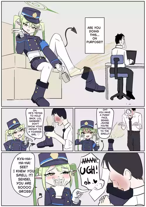 Nozomi Makes Me Understand with Her Feet Odor