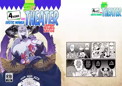 Monster Girl Quest! 4-Koma & Erotic Manga Theater: Carnal Desires Edition